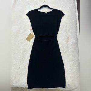 Short Black Wilfred Aritzia Dress